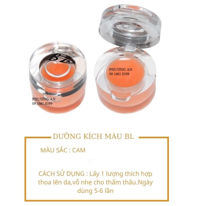 Dưỡng Môi BL Cao Cấp Kích Màu Phun Xăm