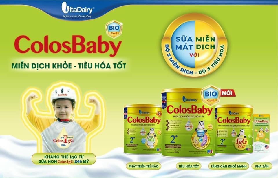 [HCM]Sữa COLOSBABY IQ Gold 1+ 800G (trẻ từ 1-2 tuổi)