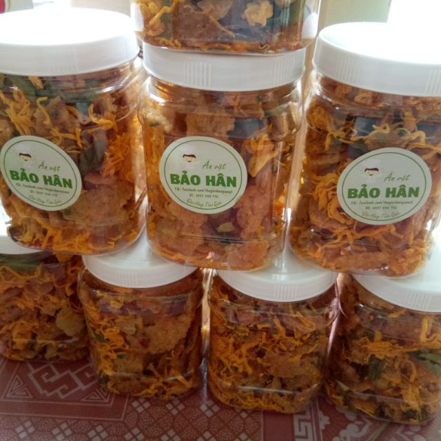 [ HOÀN TIỀN 10% ][HCM]300gr Cơm cháy lắc khô Gà lá chanh