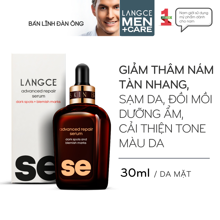 LANGCE Pack Dark Spots Corrector and Blemish Mark 30ml+50ml for MEN