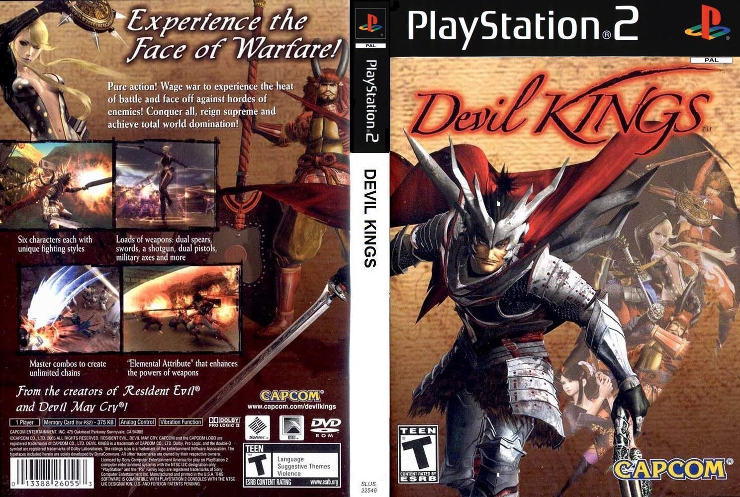 PS2 Game - DEVIL KING