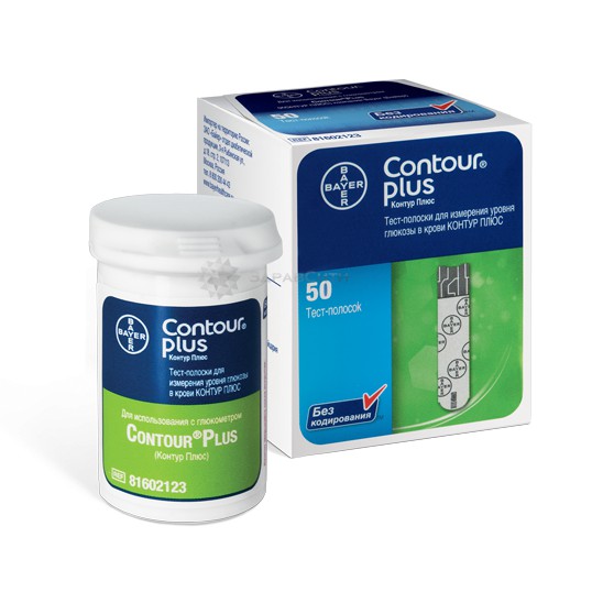QUE THỬ ĐƯỜNG HUYẾT CONTOUR PLUS HỘP 50 QUE