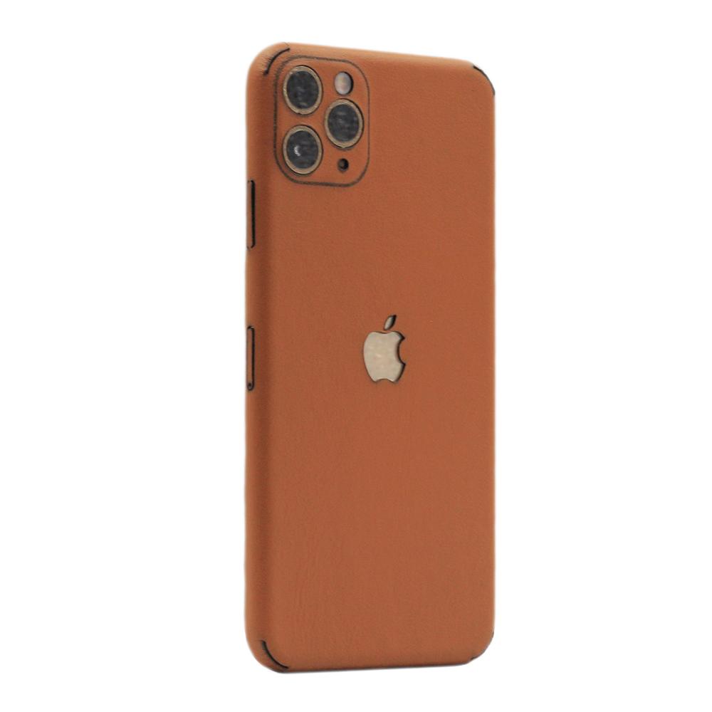 Dán da full viền iphone 11 Pro/iPhone 11 Pro Max, làm từ da thật cao cấp - Chính hãng Davis
