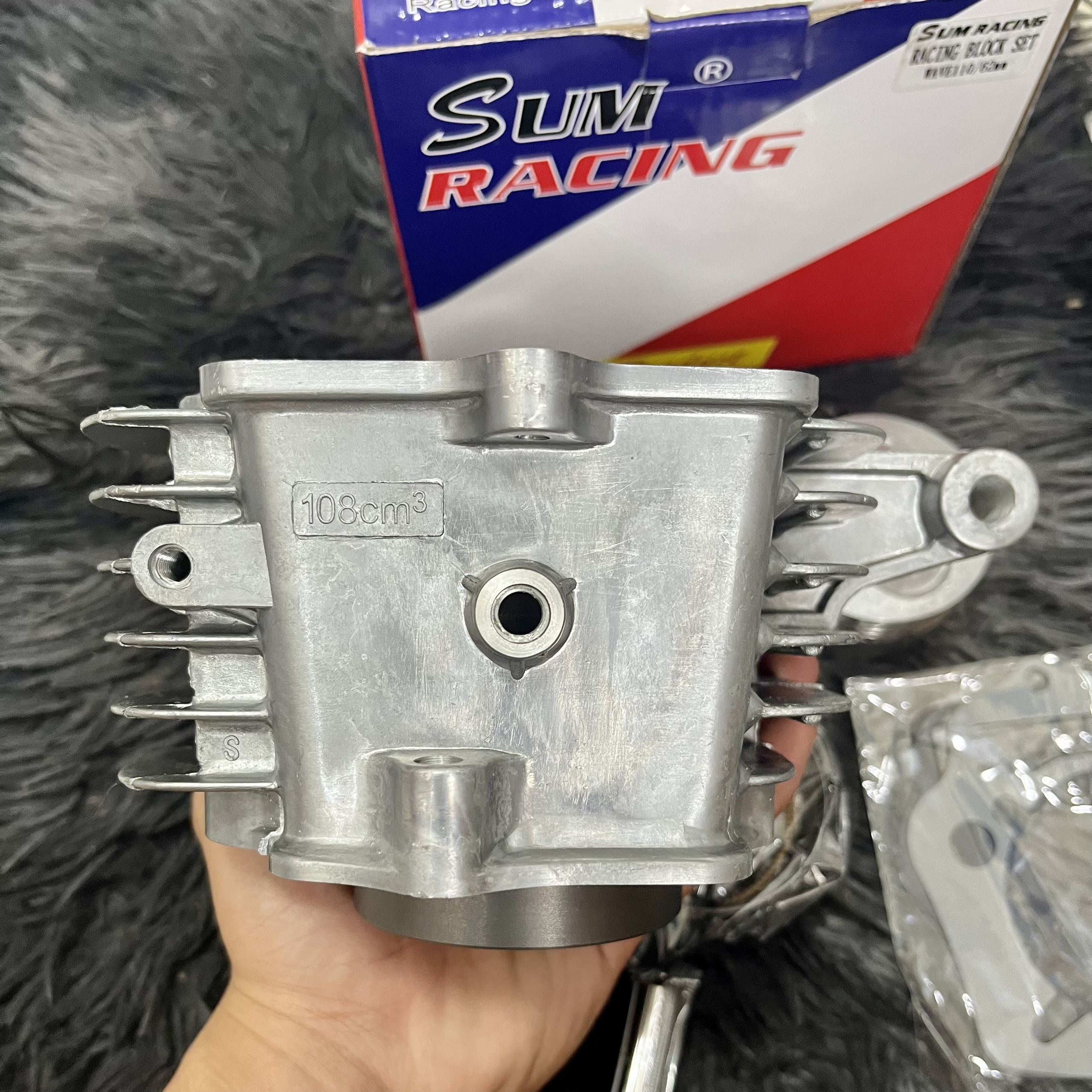 Bộ Lòng hơi 62 Wave Dream Sum Racing - Full lòng piston bạc, ắc, phe , ron