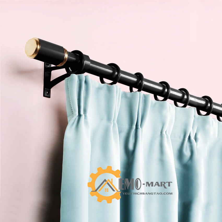 [FreeShipping Max] [shipping] Emo curtain rod-premium aluminum alloy-curtain drawer noise design-full accessories