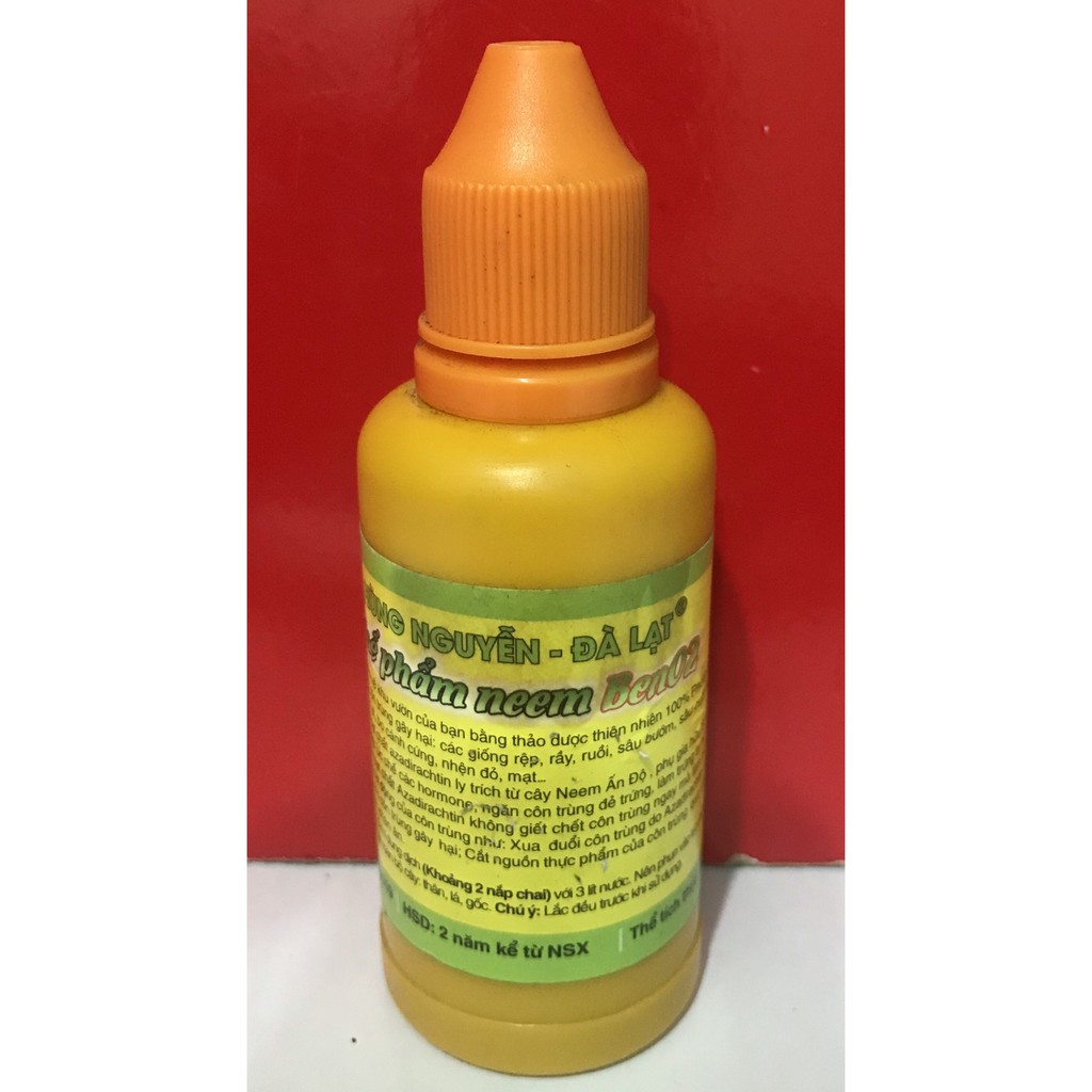 [HCM]Chế Phẩm Neem Ben02 Hùng Nguyễn Chai 80Ml