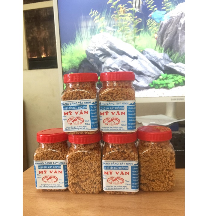 [HCM]MUỐI TÔM TÂY NINH TRẢNG BÀNG MỸ VÂN 100G
