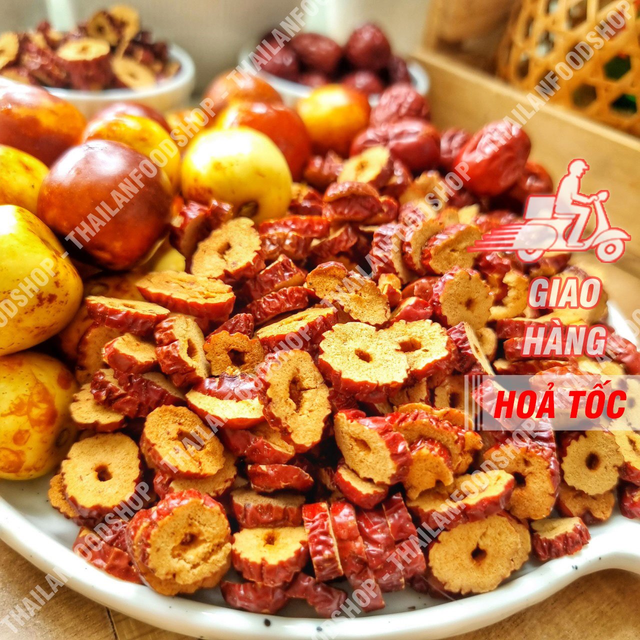 Red Apple Xinjiang sliced dried lon-300gram