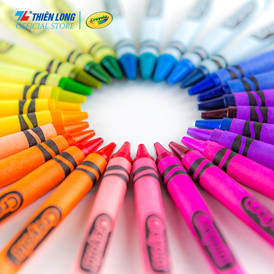 Bộ 64 sáp màu crayola crayon 64 colors