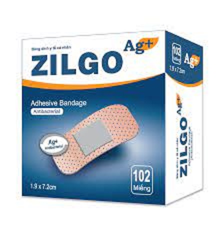 Băng cá nhân zilgo hộp 102 miếng