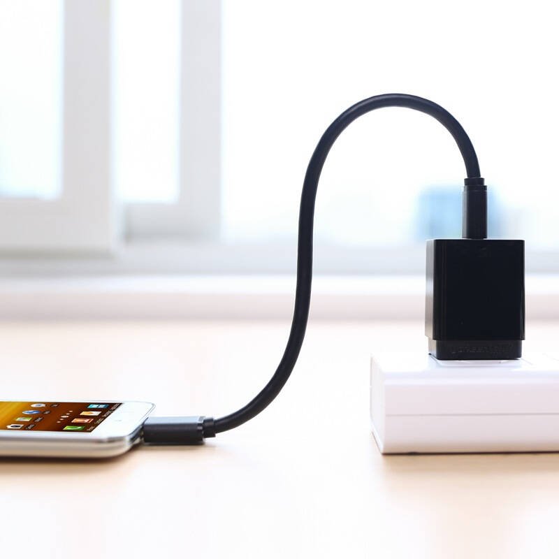 Dây cáp USB 3.0 sang Micro USB dạng dây dẹt và dây tròn dài từ 0.25-2m UGREEN US130 - Hàng phân phối chính hãng - Bảo hành 18 tháng