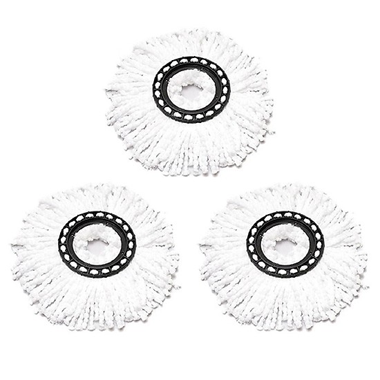 Combo 3 bông lau nhà tròn xoay bông lau thay thế tròn 360 độ