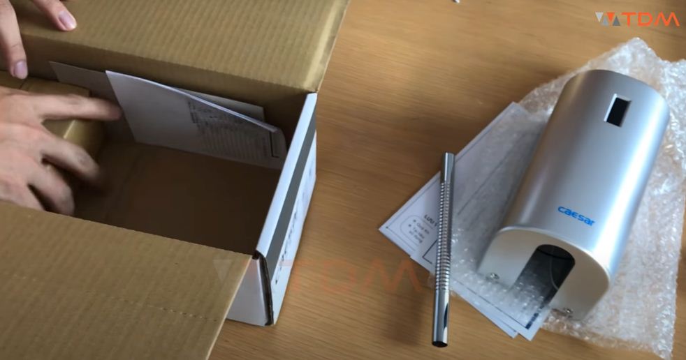 [chính hãng] Bộ xả cảm ứng CAESAR A624 Bồn Tiểu Nam