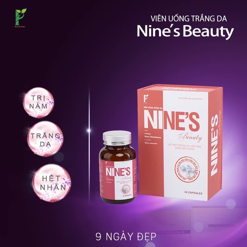 Viên uống trắng da Nine's Beauty