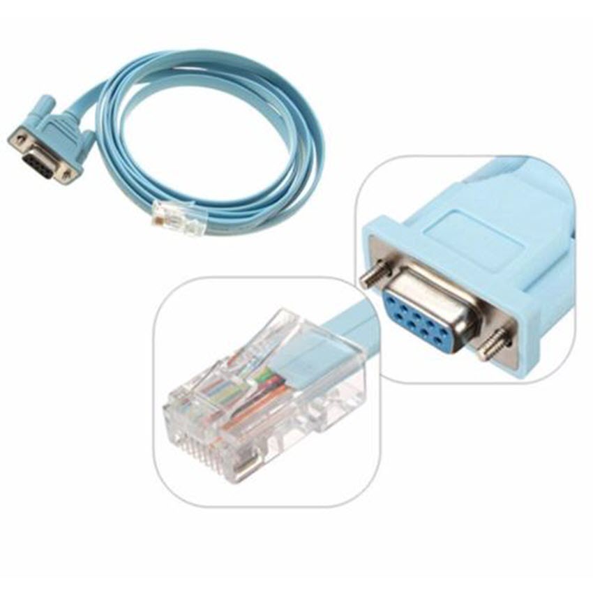 Cáp Console com 9 chân sang RJ45