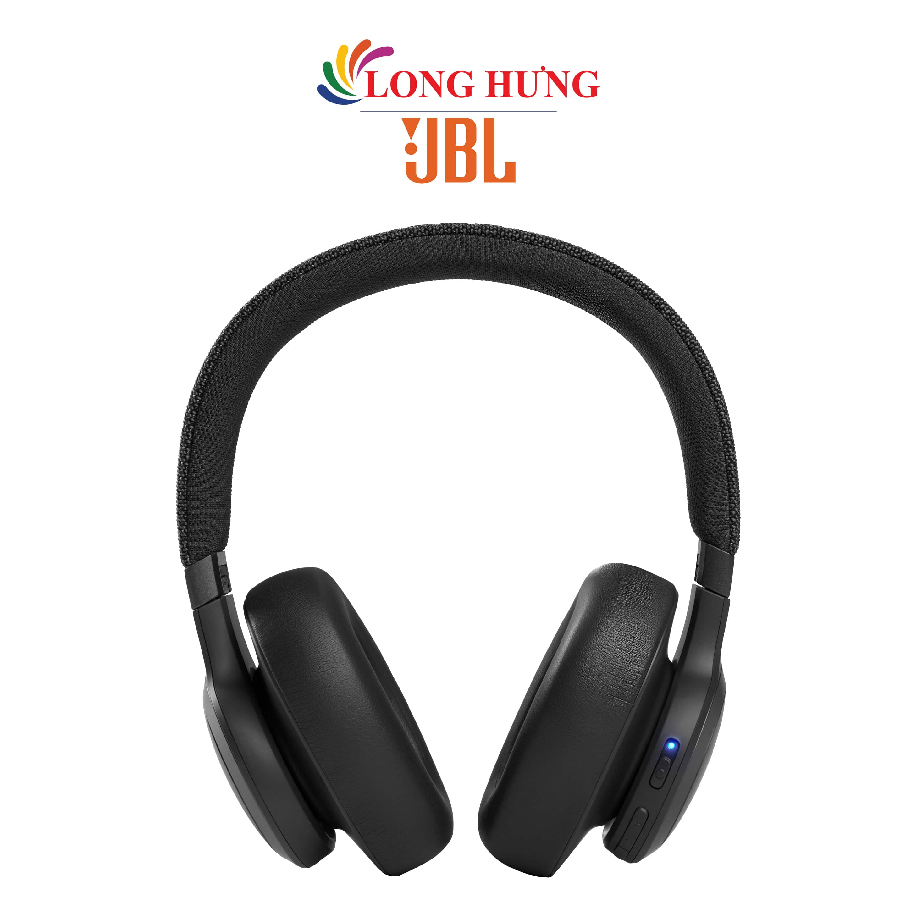 Tai nghe chụp tai bluetooth jbl live 660nc jbllive660nc - hàng chính hãng - bluetooth v5.0, công nghệ chống ồn thích ứng