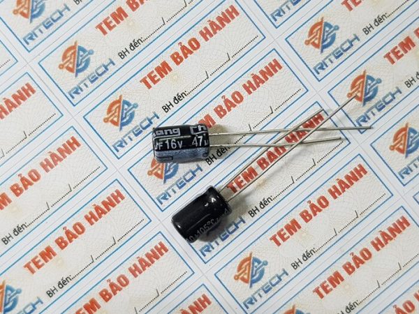 Tụ hóa 16v 47uf