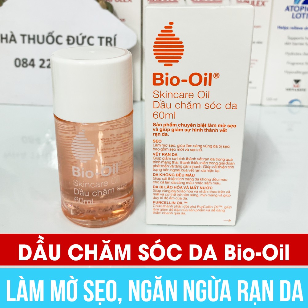 DẦU BIO OIL GIẢM RẠN DA, MỜ SẸO HIỆU QUẢ [Hàng nhập khẩu chính hãng, date luôn xa nhất, mẫu mới nhất]