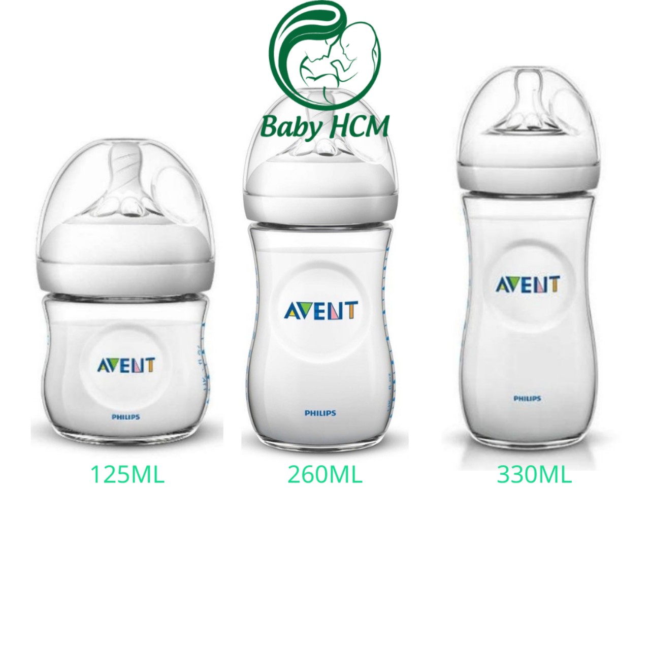 Bình sữa Avent Natural 260ml (Núm số 2)