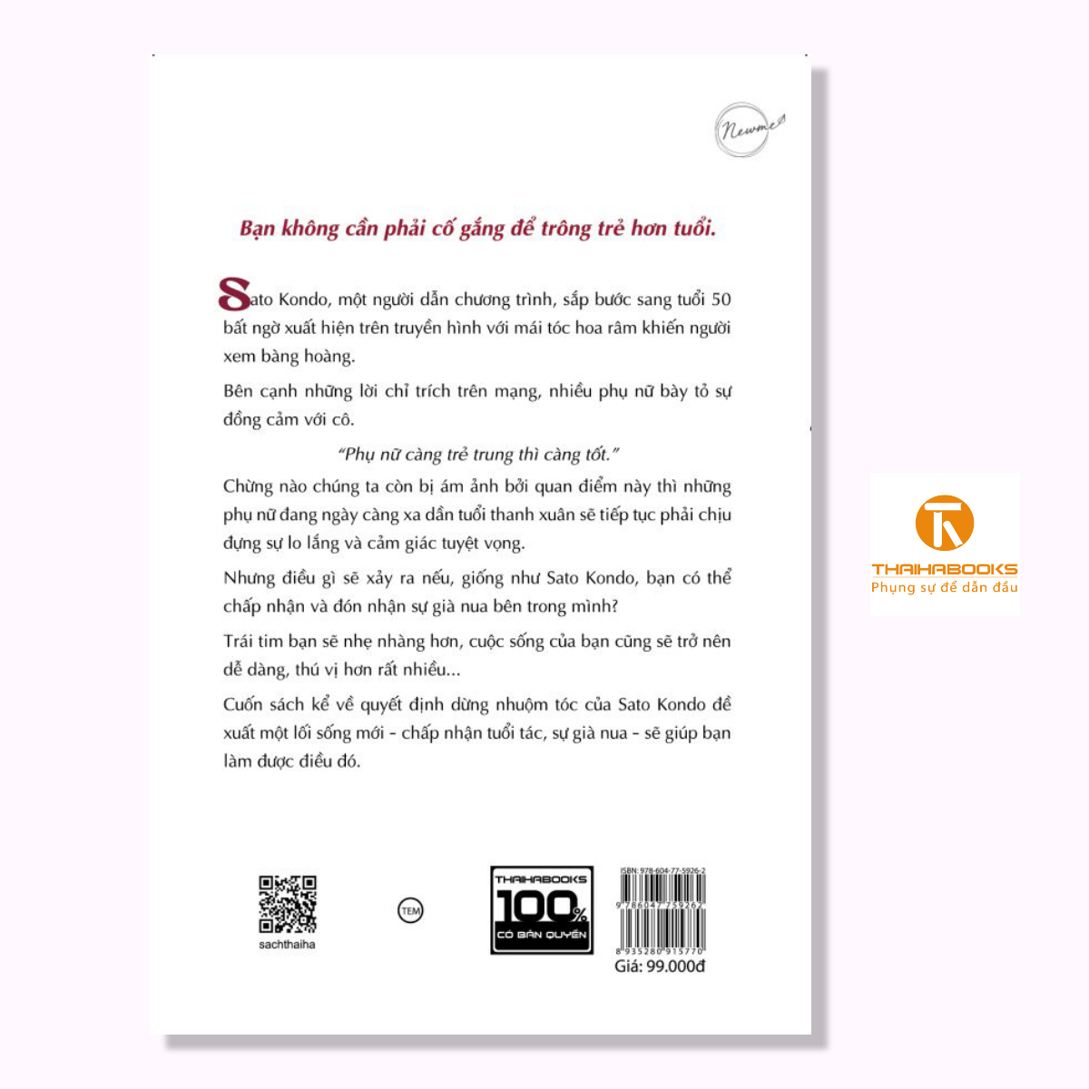 Sách - Sống cùng mái tóc hoa râm - Thái Hà Books