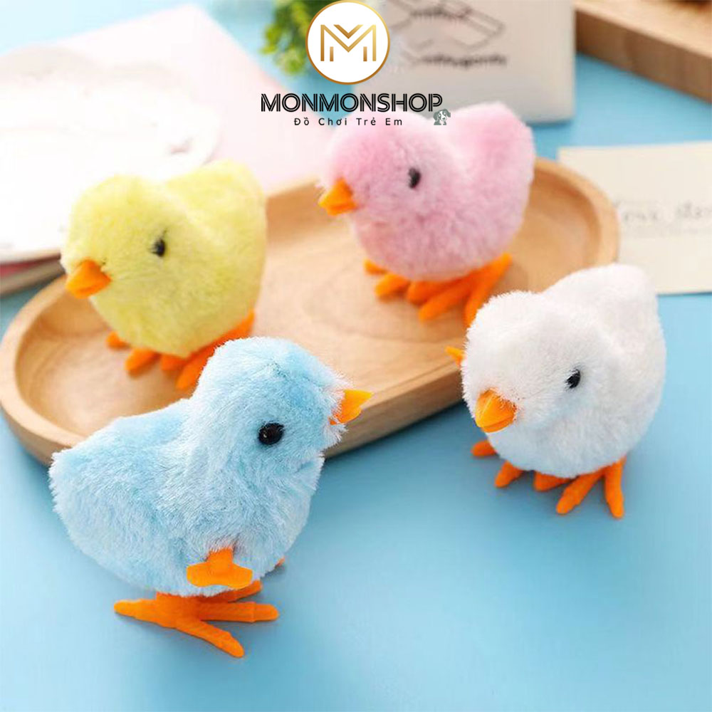 (Đồ chơi Trẻ Em) Gà Con vặn dây cót/ Gà con đồ chơi mini chạy dây cót Vui nhộn dành cho bé