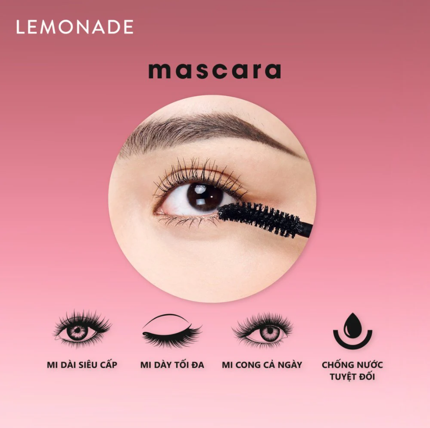 [CHÍNH HÃNG] Mascara Lemonade SuperNatural Black
