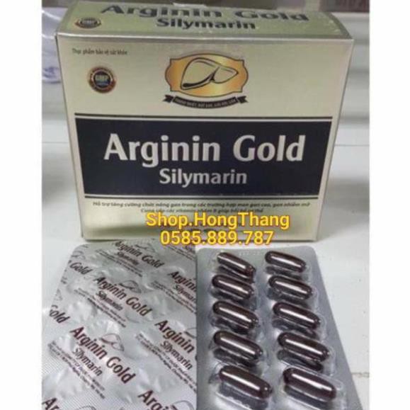 Viên uống bổ gan mát gan Arginin gold tăng cường chức năng gan hiệu quả mát gan lợi mật, sản phẩm đa dạng, chất lượng tốt, đảm bảo an toàn sức khỏe người sử dụng