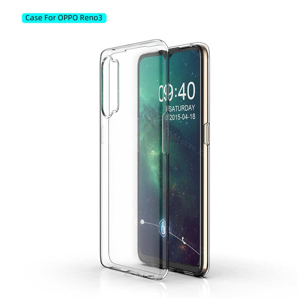 Ốp dẻo trong suốt cho Oppo Reno 3 (Hàng loại A)