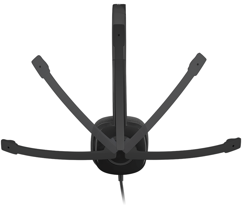 Tai nghe on-ear Logitech H151 (Đen) Chính Hãng