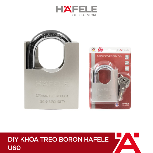 Khóa treo boron DIY HAFELE U60 - 482.01.949
