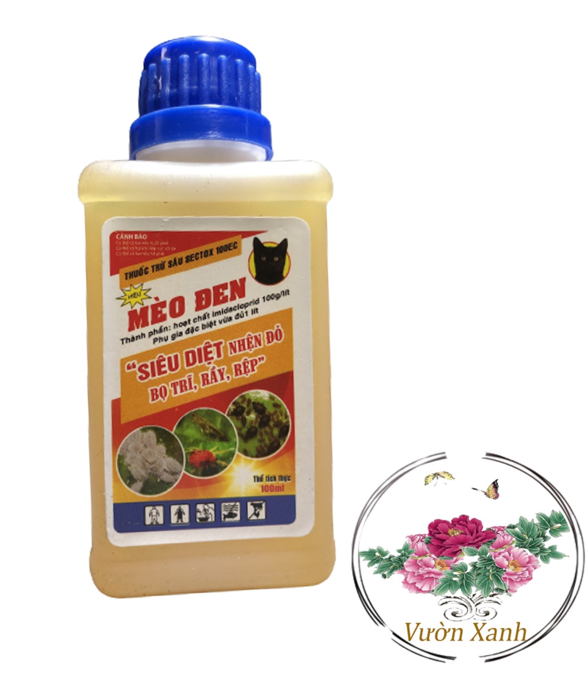 Thuốc trừ sâu sectox 100ec - mèo đen - #132b# 100ml
