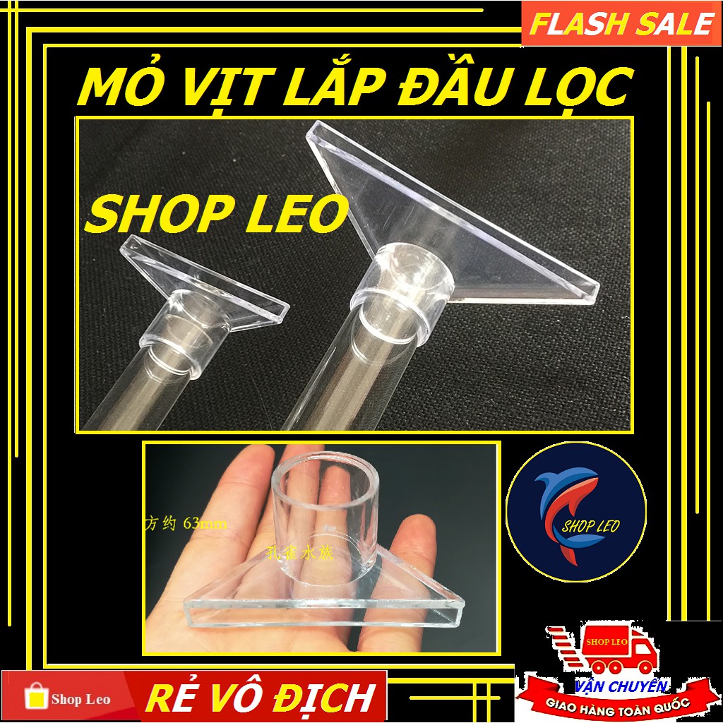 [Hoàn Tiền 10%]MỎ VỊT lắp đầu Out - Đầu thổi luồng máy lọc - Mỏ vịt lắp vào đầu OUT máy bơm bể cá - Thổi luồng-shopleo - phụ kiện thủy sinh - cá cảnh