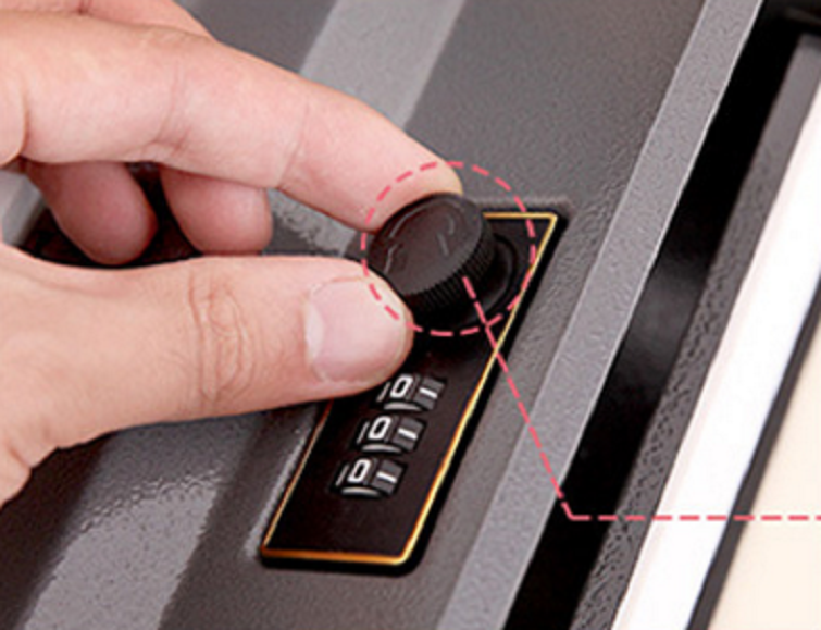 Két sắt mini giả sách - Khóa số