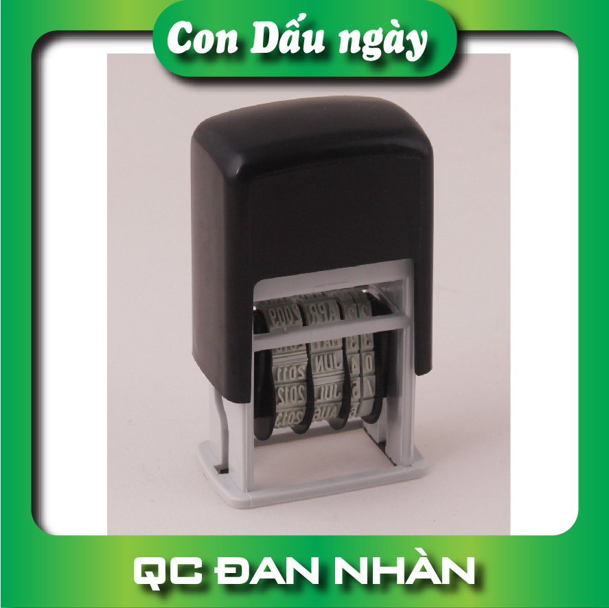 con dấu ngày tháng năm chữ cao 4mm