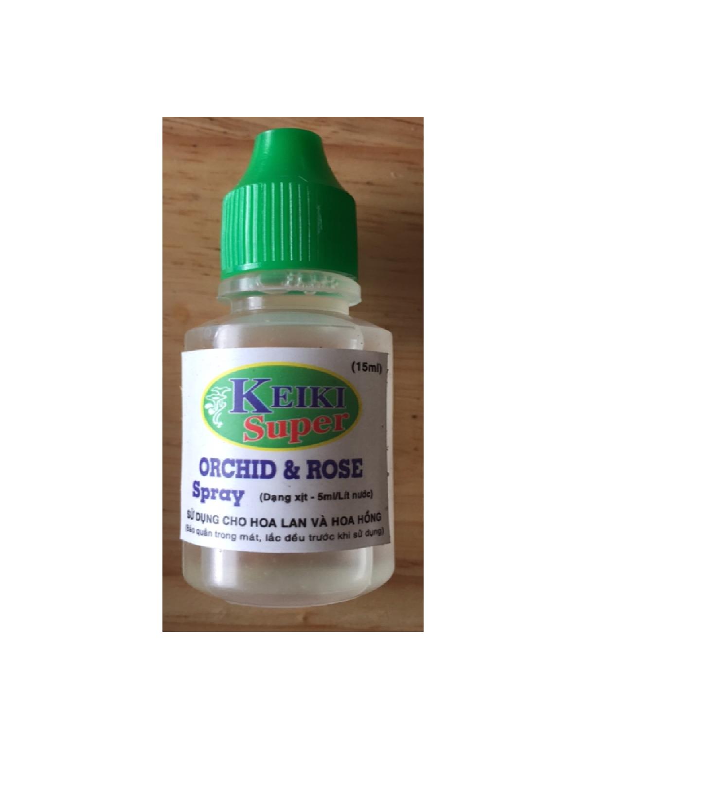 Chế phẩm Keiki Super - Spray Dùng cho hoa lan và hoa hồng