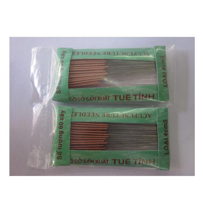 Kim châm chứu Tuệ Tĩnh 4.5cm - bộ 600 cây