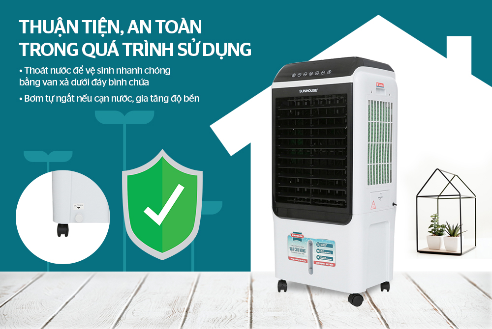 Quạt điều hòa Sunhouse SHD7727