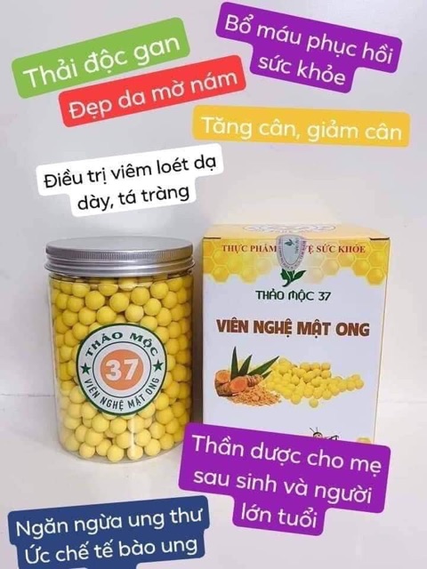 Viên Nghệ Mật Ong 37
