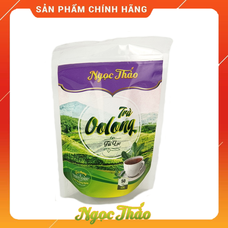 Gói trà Oolong 50 túi lọc Ngọc Thảo