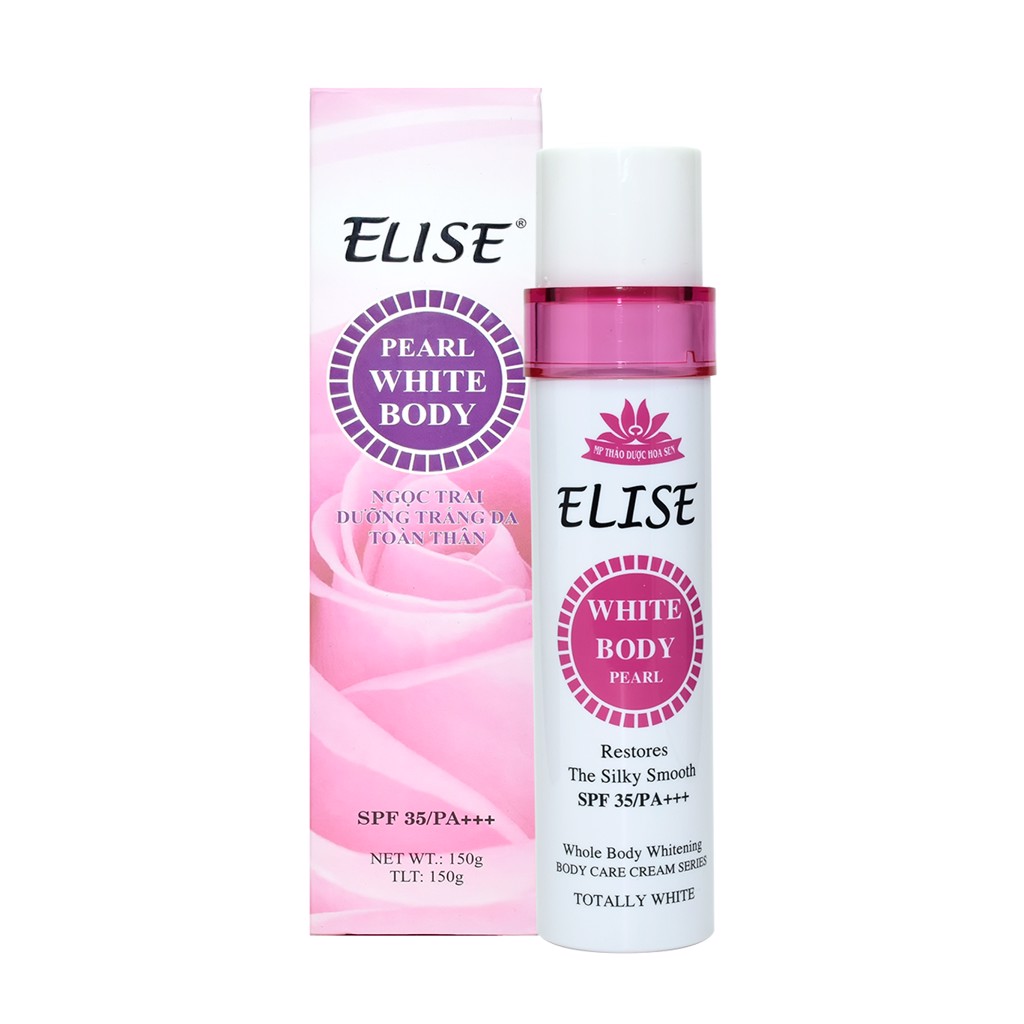 Kem dưỡng trắng da toàn thân elise 150g
