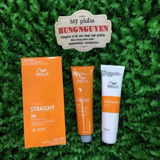Thuốc duỗi tóc Wella chính hãng (Sp cao cấp dùng ép tóc cá nhân tại nhà)