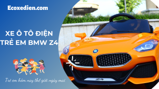 Xe ô tô điện BMW Z4 cho bé có điều khiển từ xa có nhạc 2 động cơ mạnh mẽ thumbnail