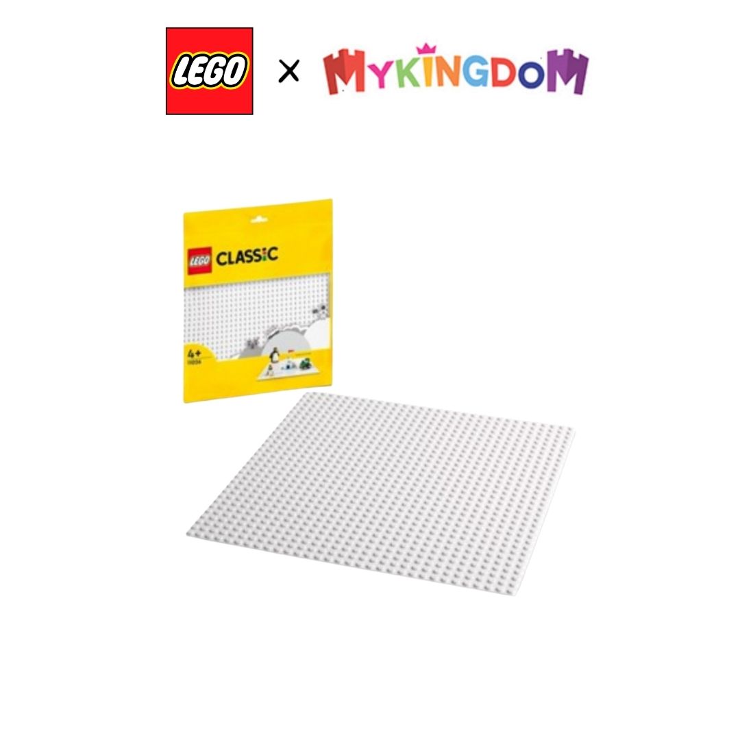 Đồ Chơi LEGO Đế Lắp Ráp Màu Trắng 11026 (1 chi tiết)