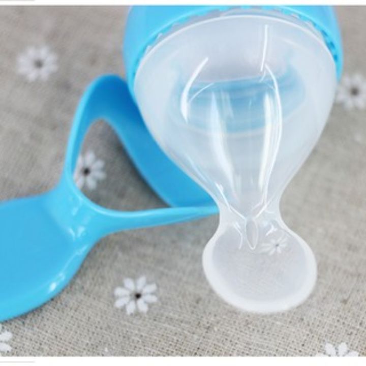 Bình thìa silicon bón sữa và ăn dặm cho bé