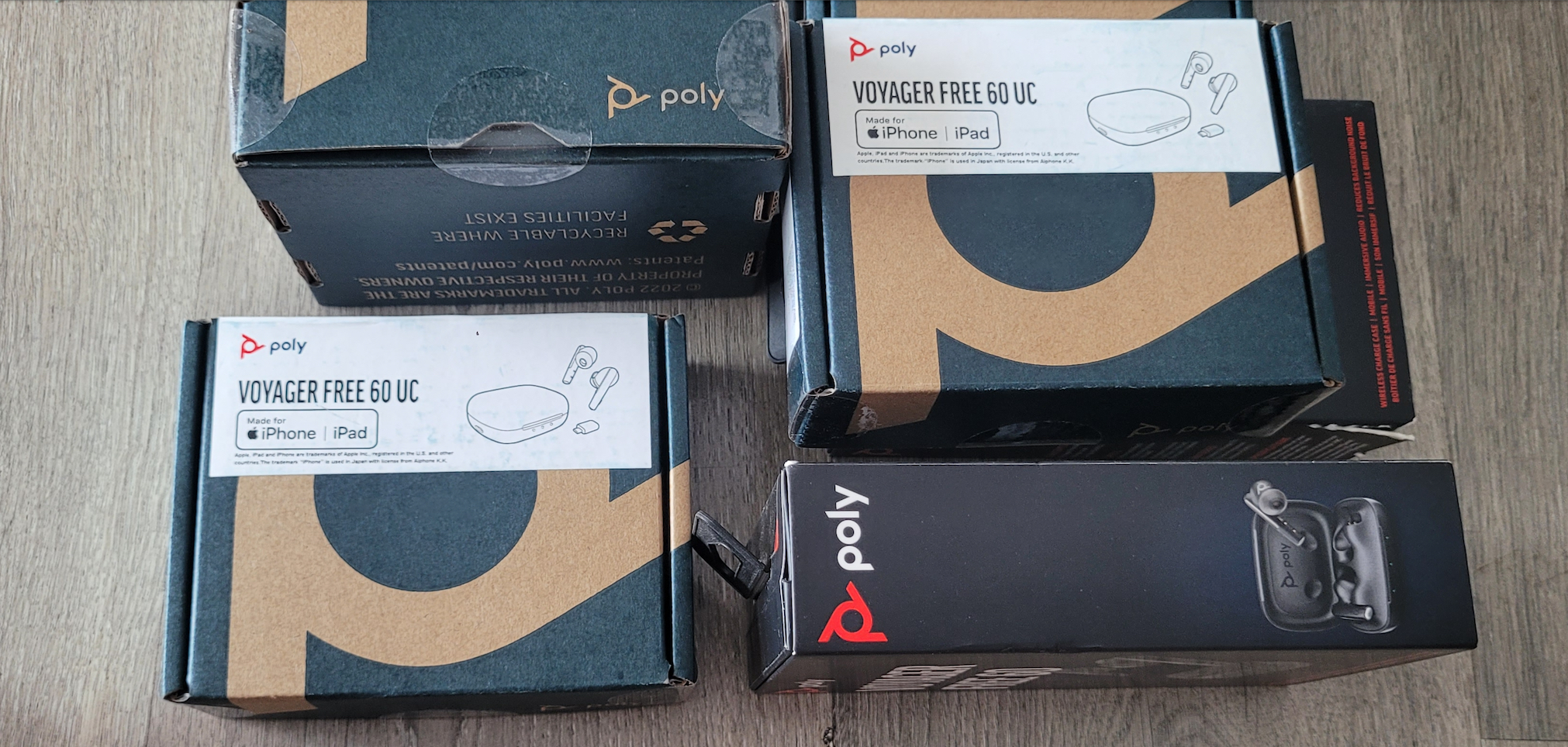 [Chính Hãng] Tai Nghe True Wireless Poly Voyager Free 60 UC