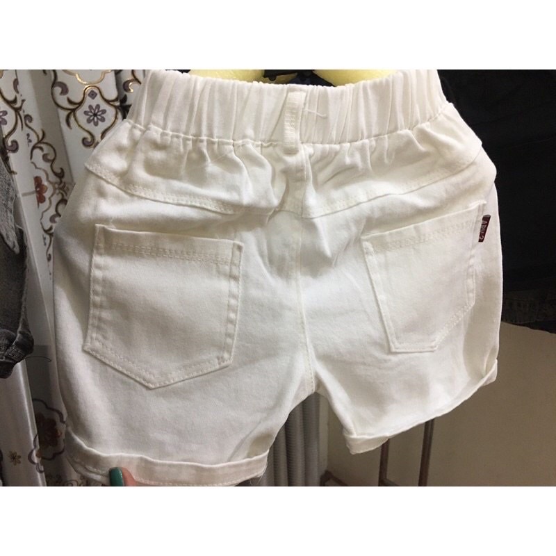 QUẦN SHORTS KAKI RÁCH BÉ TRAI SIÊU HOT