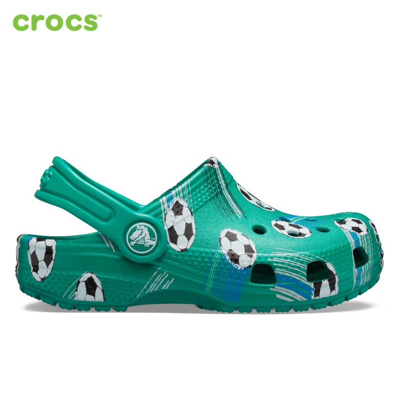 Crocs Giày Clogs Trẻ Em Classic Sport Ball 206417 giá rẻ