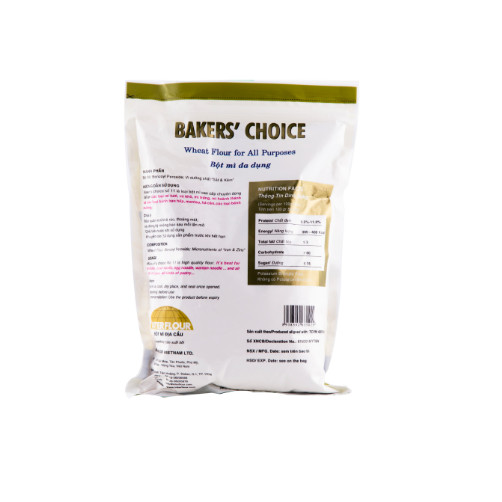 Túi 1kg Bột Mì Số 11 Baker's Choice