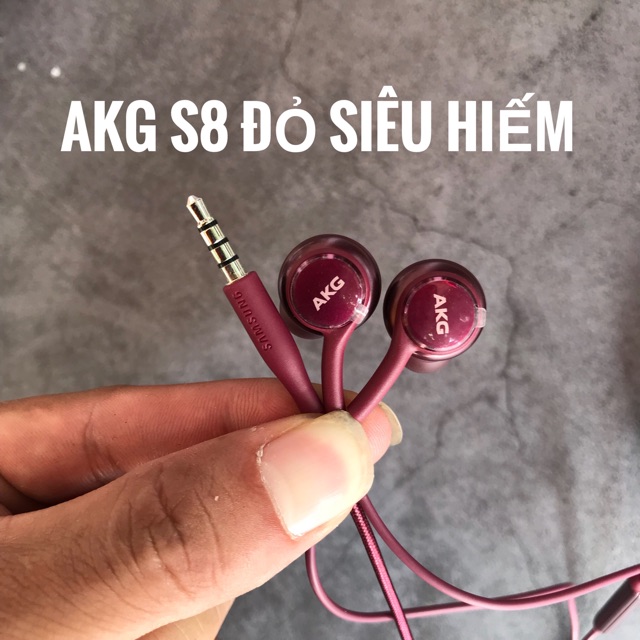 Tai Nghe AKG S9 Màu Đỏ Theo Máy