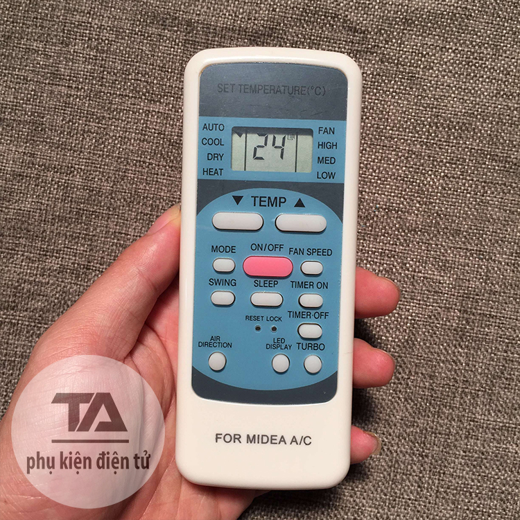 [FREESHIP] REMOTE ĐIỀU KHIỂN ĐIỀU HÒA MIDEA - HÀNG TỐT